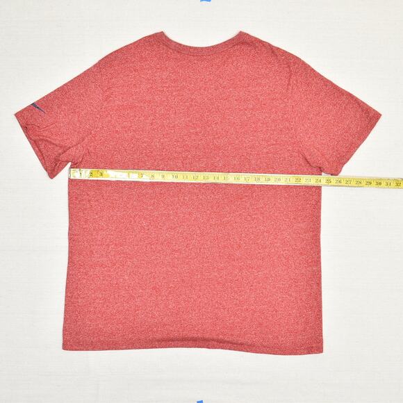 Nike Men T Shirt Short Sleeve Crew Cotton Red Size 2XL MLB Cardinals Athletic - Picture 4 of 8